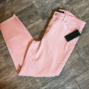 Ralph Lauren Premier Skinny Cropped Jeans with Frayed Hem